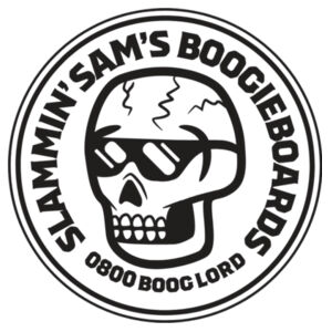 Slammin' Sam's Boogieboards Classic T-shirt Design