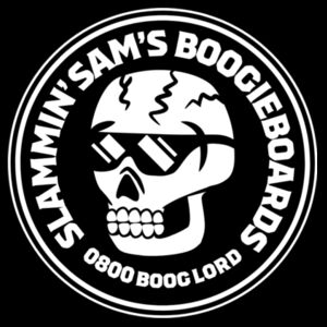 Slammin' Sam's Boogieboards Hoodie (Reverse) Design