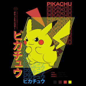 Pokémon Pikachu - Unisex Hoodie Design