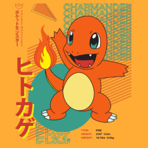 Pokémon Charmander - Kids Youth T shirt Design