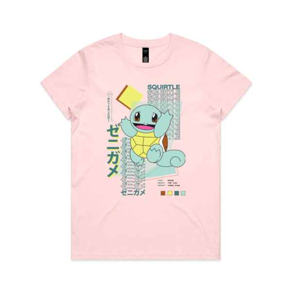 Pokémon Squirtle - Womens Maple Tee Thumbnail