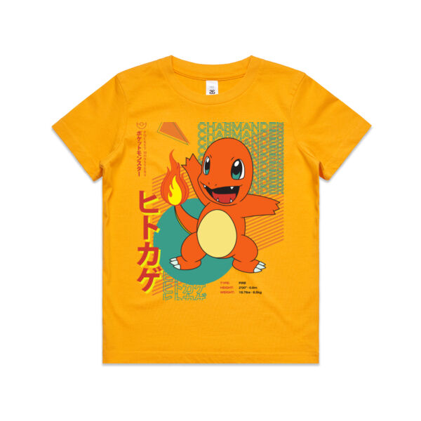 Pokémon Charmander - Kids Youth T shirt Thumbnail