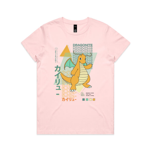 Pokémon Dragonite - Womens Maple Tee Thumbnail