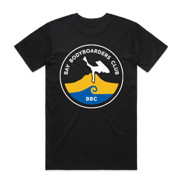 Bay Bodyboarders Club T-Shirt (Reverse) Thumbnail