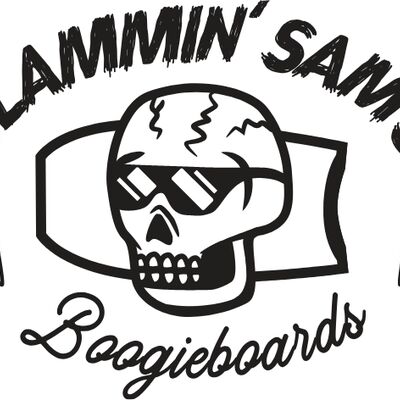 Slammin Sams Badge Black Thumbnail